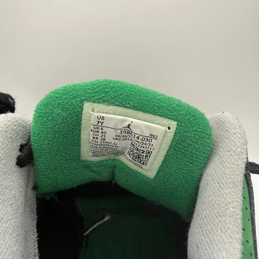 Jordan Air Jordan 3 Retro Kids 7Y Pine Green Black Elephant Print 398614-030
